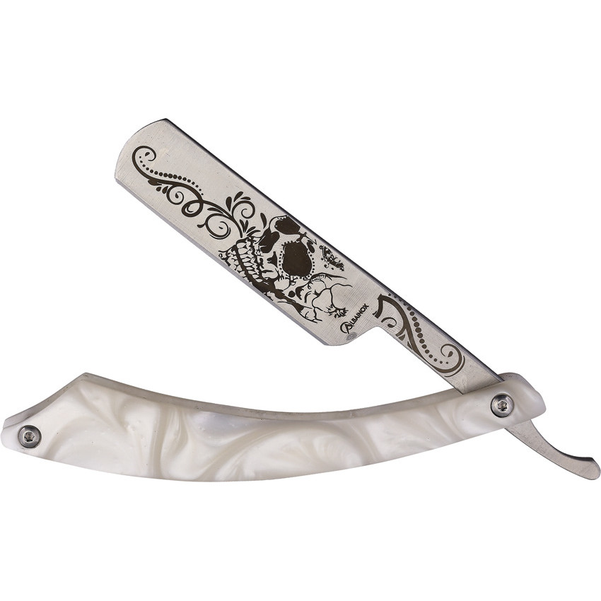 Skull Straight Razor
